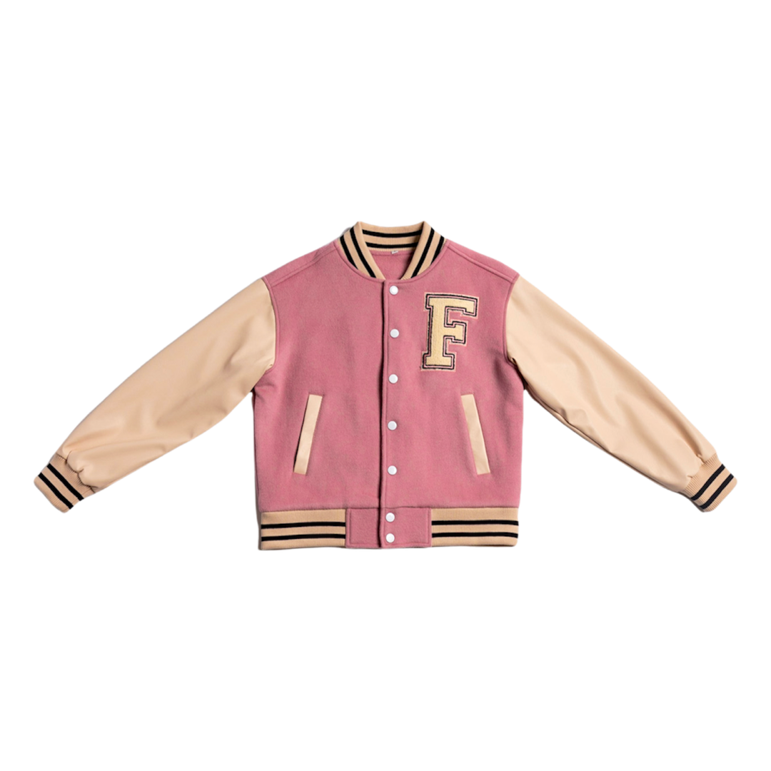 VARSITY JACKET WITH MARSHMALLOWS