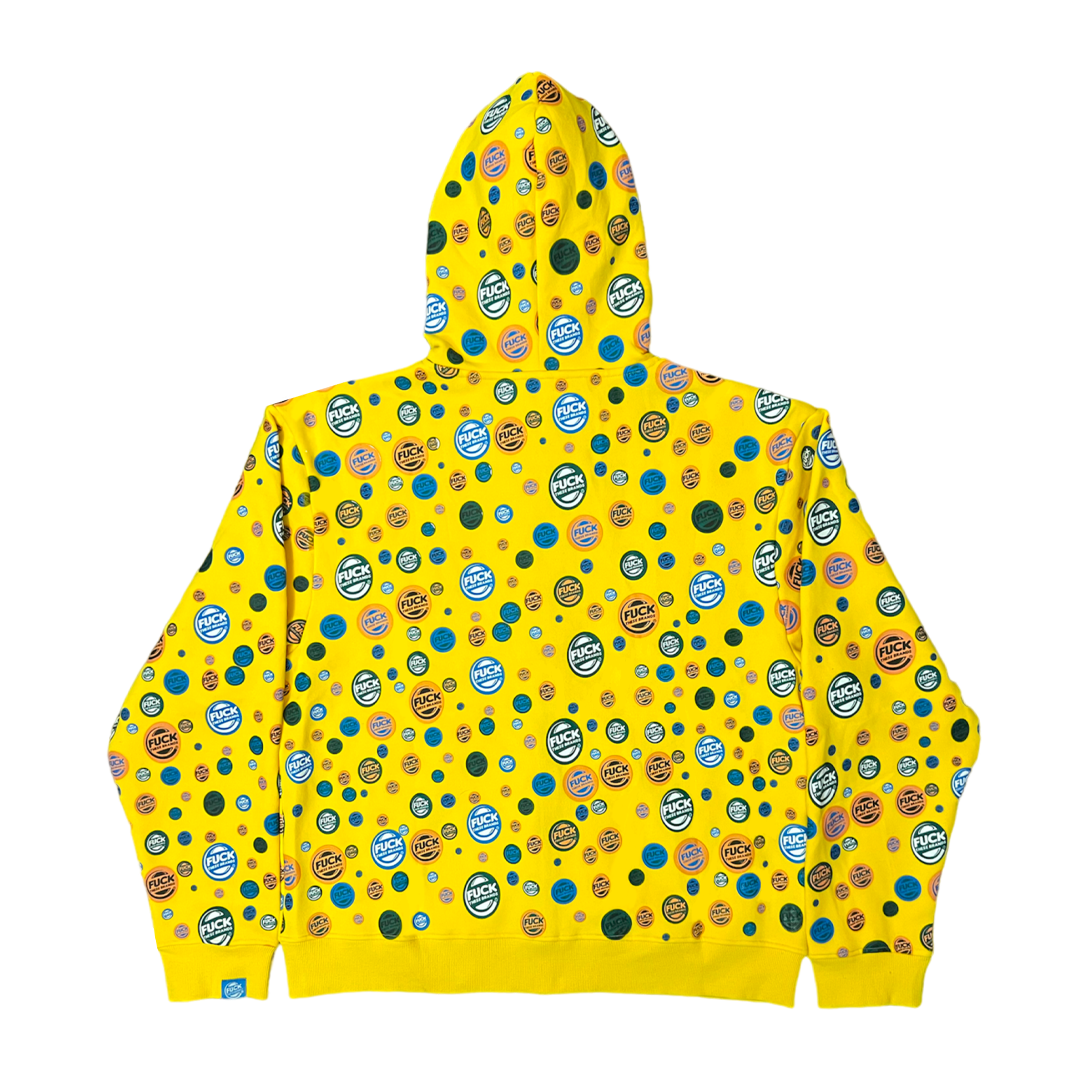 CONFETTI HOODIE - YELLOW