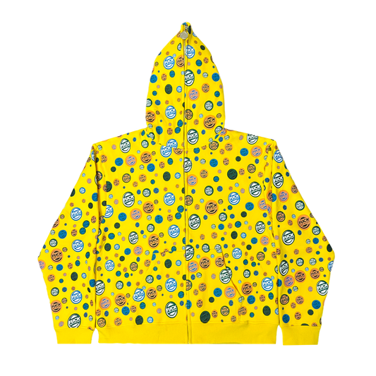 CONFETTI HOODIE - YELLOW