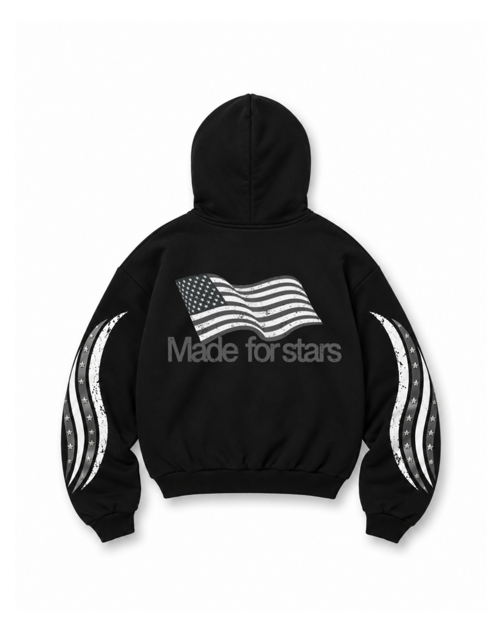 BLACK MADE FOR STARS HOODIE